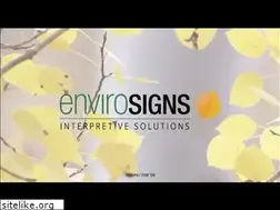 Sites similar to envirosigns.com
