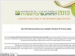 Sites similar to envirotechinvestorsummit.com