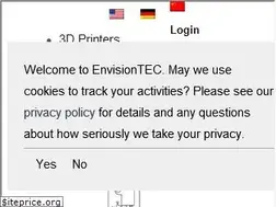 Sites similar to envisiontec.de