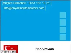 Sites similar to enyakinsutesisatcisi.com