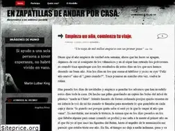 Sites similar to enzapatillasdeandarporcasa.com