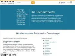 Sites similar to enzyklopaedie-dermatologie.de