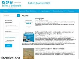 Sites similar to eolien-biodiversite.com