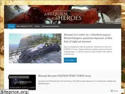 Sites similar to eorzeainfo.wordpress.com