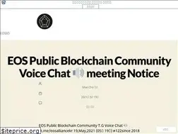 Sites similar to eosdao.wordpress.com