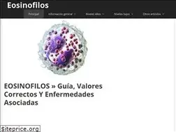 Sites similar to eosinofilos.info