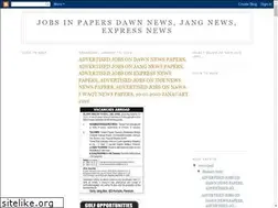 Sites similar to epaper-pakistan.blogspot.com