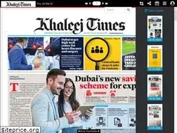 Sites similar to epaper.khaleejtimes.com