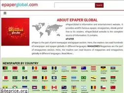 Sites similar to epaperglobal.com