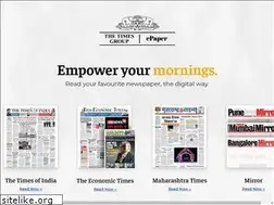 Sites similar to epaperlive.timesofindia.com