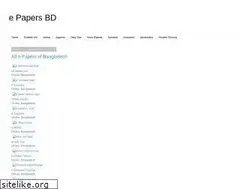 Sites similar to epapersbd.blogspot.com