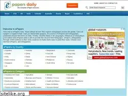 Sites similar to epapersdaily.com