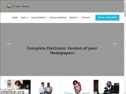 Sites similar to epapervendor.com