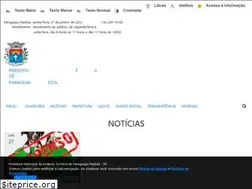 Sites similar to eparaguacu.sp.gov.br