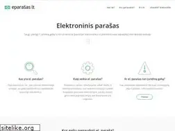 Sites similar to eparasas.lt