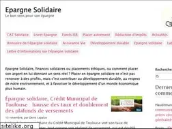 Sites similar to epargne-solidaire.com