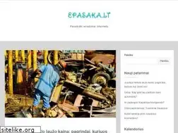 Sites similar to epasaka.lt