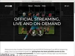 Sites similar to epcrugby.tv