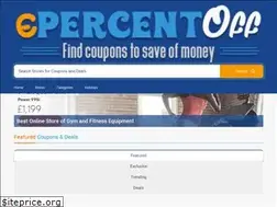 Sites similar to epercentoff.com