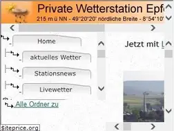 Sites similar to epfenbachwetter.de