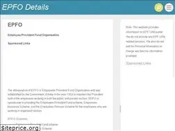Sites similar to epfinfo.com