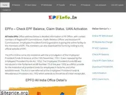 Sites similar to epfinfo.in