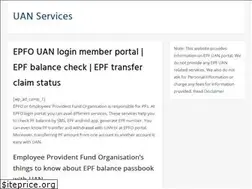 Sites similar to epfoinfo.in