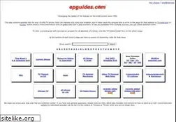 Sites similar to epguides.com