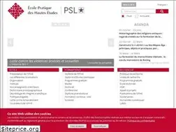 Sites similar to ephe.fr