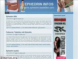Sites similar to ephedrin-bestellen.com
