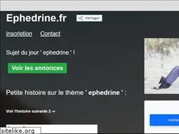 Sites similar to ephedrine.fr