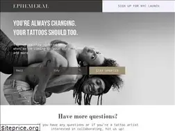 Sites similar to ephemeraltattoos.com