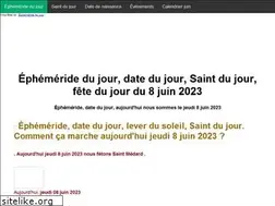 Sites similar to ephemeride-jour.com