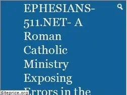 Sites similar to ephesians511blog.com