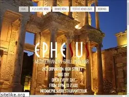 Sites similar to ephesusrestaurant.co.uk