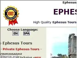Sites similar to ephesustours.biz