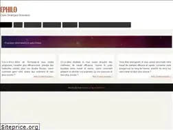 Sites similar to ephilo.fr