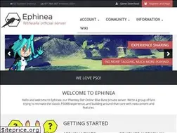 Sites similar to ephinea.pioneer2.net