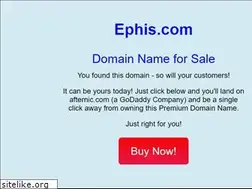 Sites similar to ephis.com
