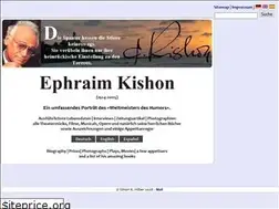 Sites similar to ephraimkishon.de