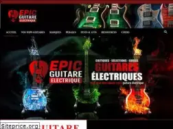 Sites similar to epic-guitare-electrique.com