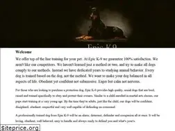 Sites similar to epic-k9.com