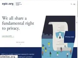 Sites similar to epic.org