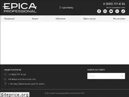 Sites similar to epica-professional.com