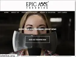 Sites similar to epicaxethrowing.com