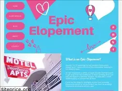 Sites similar to epicelopement.co.uk