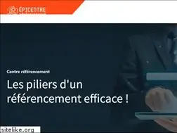 Sites similar to epicentre-referencement.com