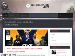 Sites similar to epicgamecheats.com