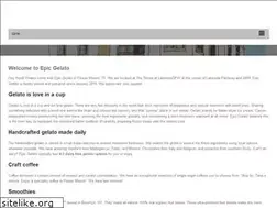Sites similar to epicgelato.com