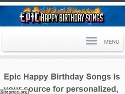 Sites similar to epichappybirthdaysongs.com